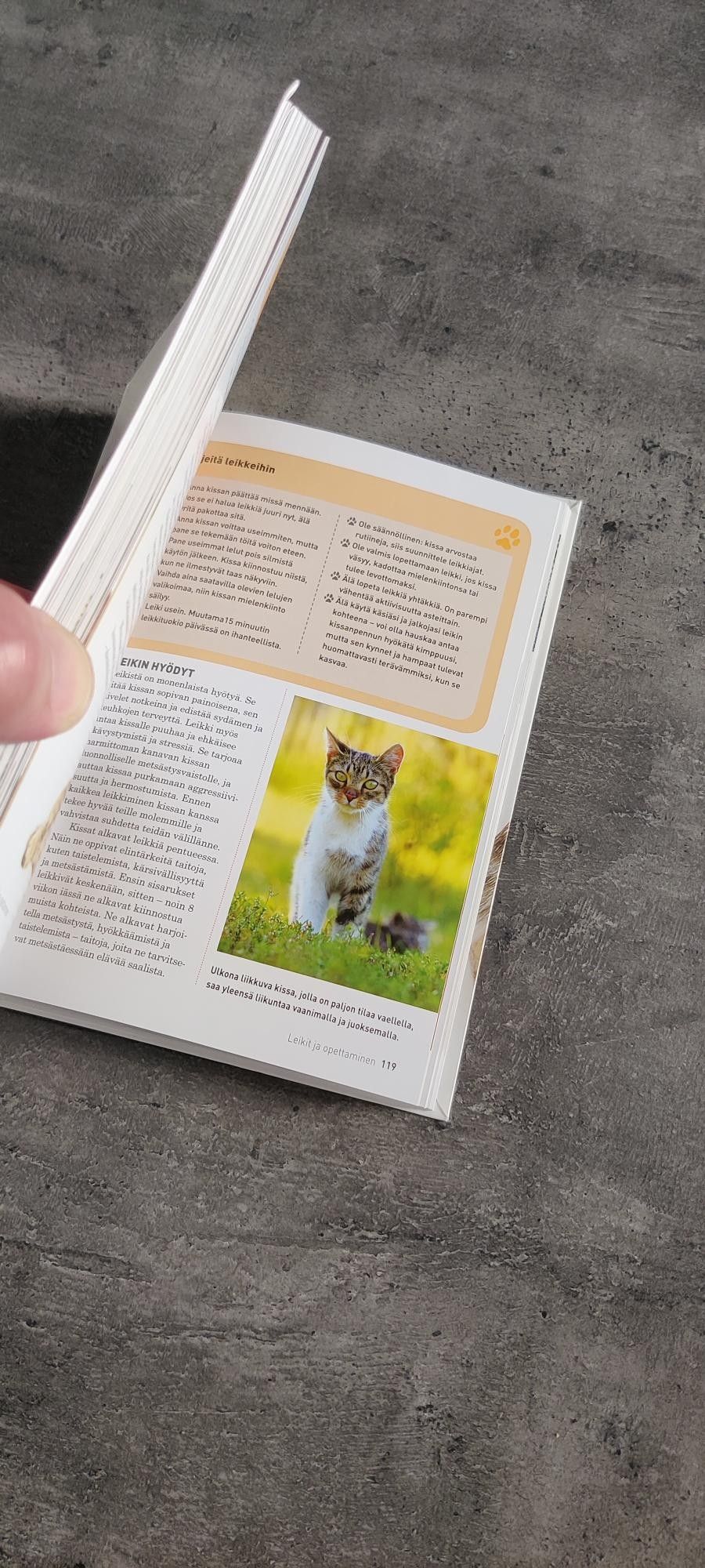 Kissan omistajalle hyvä kirja