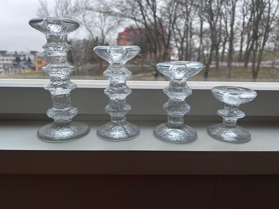 Iittala Festivo kynttilänjalat 4kpl