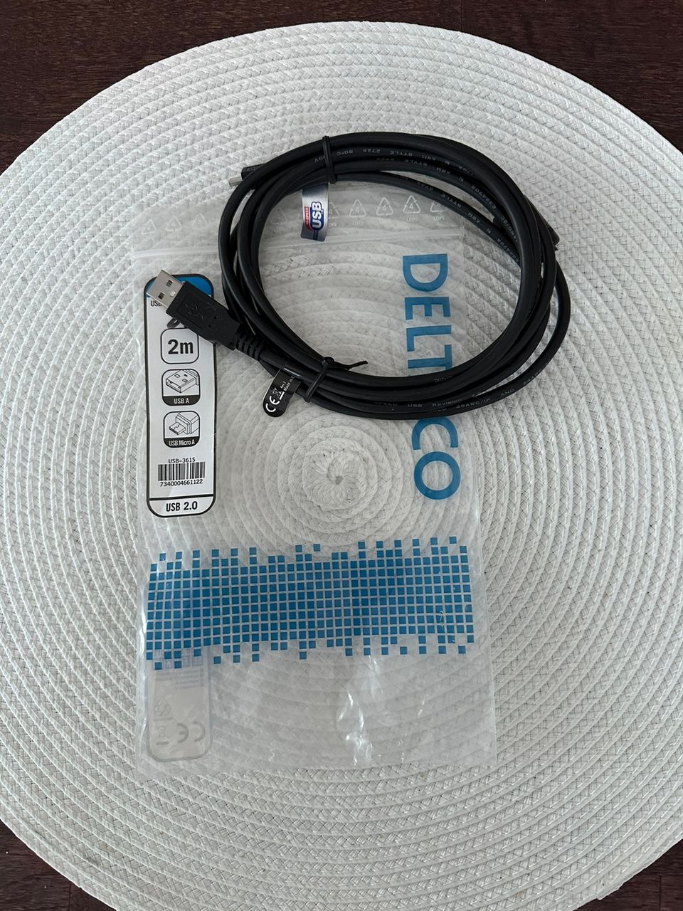 Deltaco USB 2.0 kaapeli