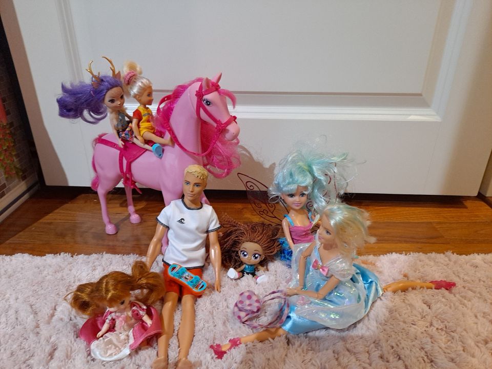 Barbie, retki ja hevonen