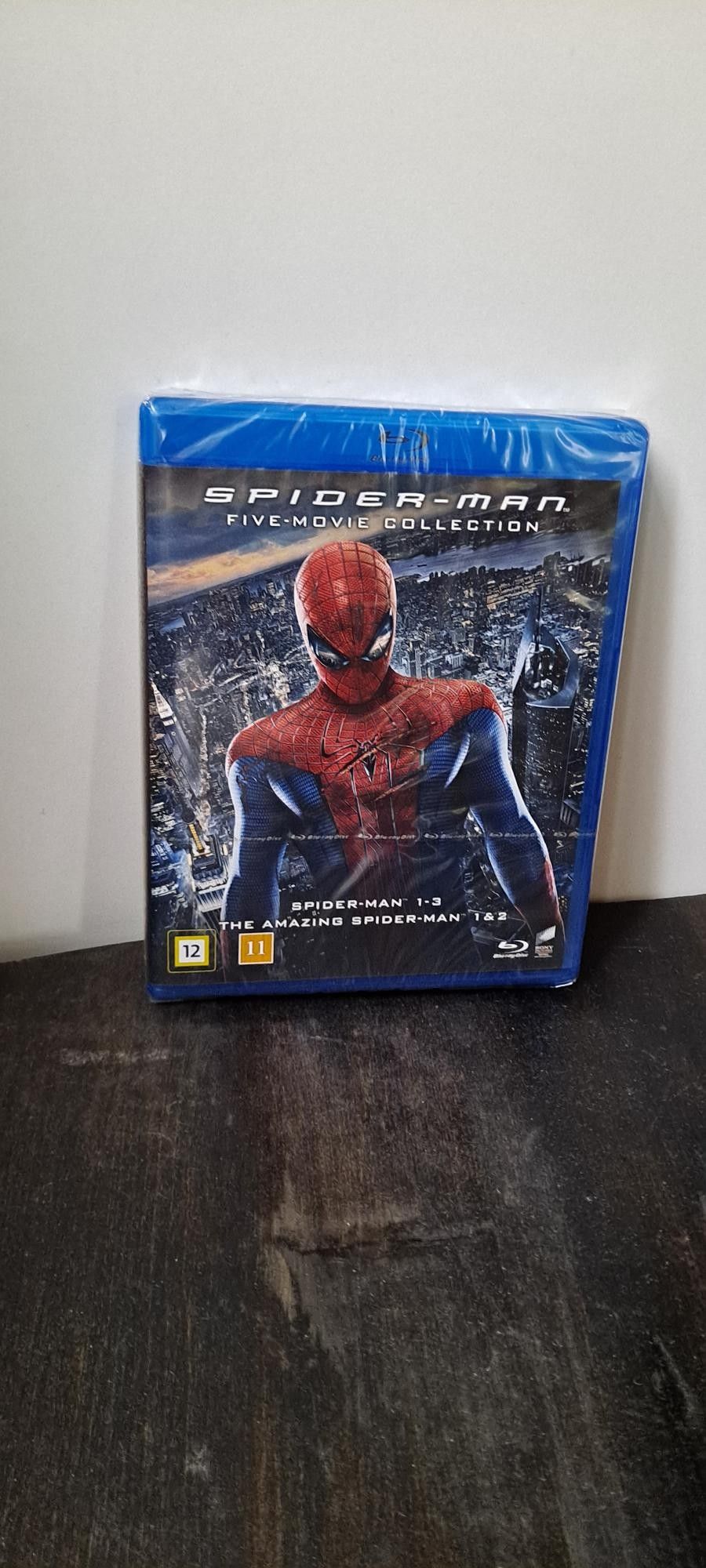 Spider-man viiden elokuvan kokoelma (muoveissa) Blu-ray