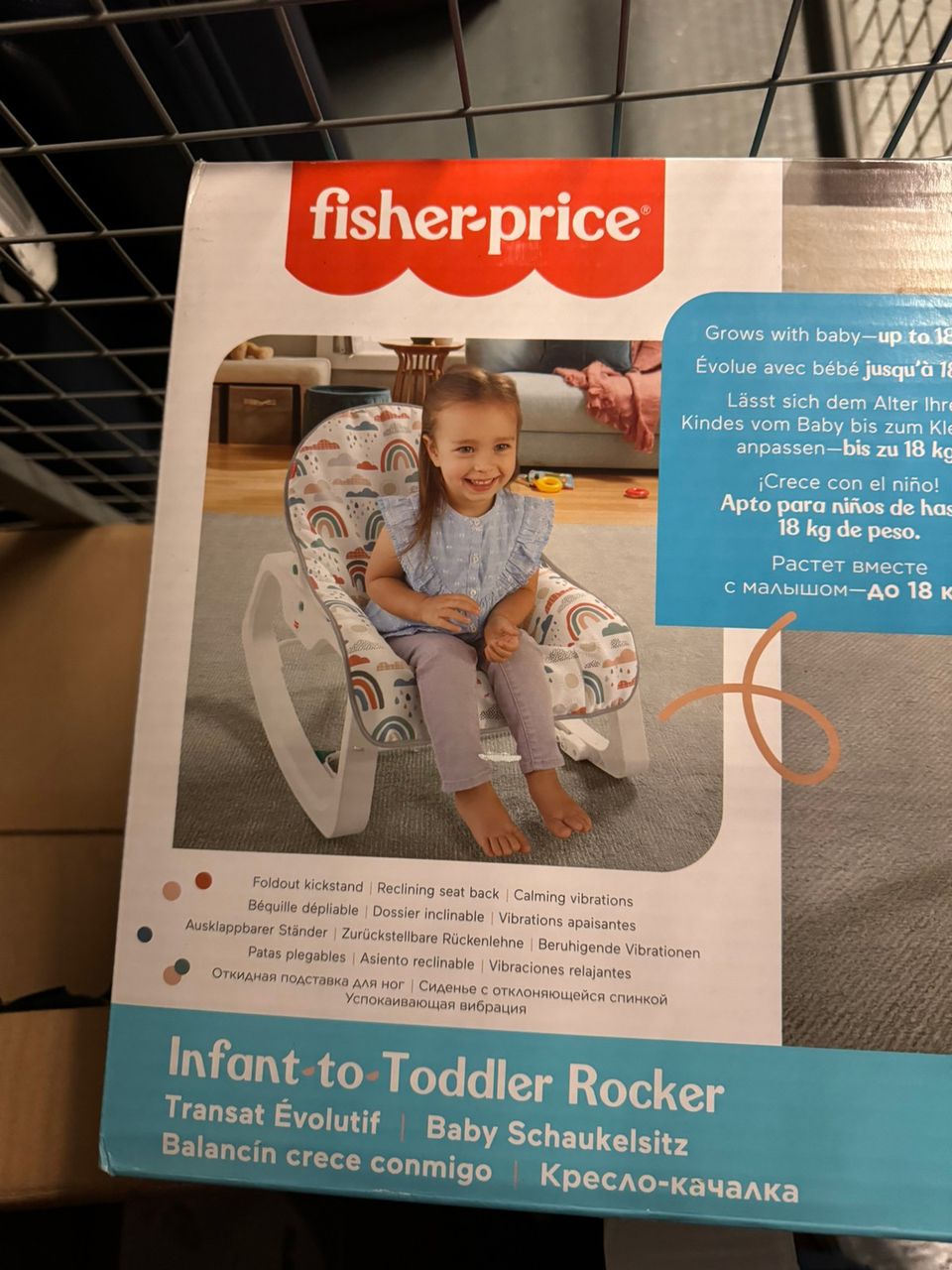 Infant to Toddler Rocker / lapsesta Toddler rokkariin