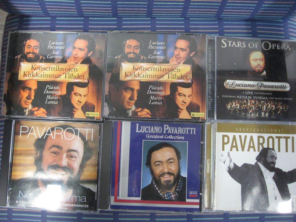 Luciano Pavarotti, Josè Carreras, Plàcido Domingo, Inessa Galante