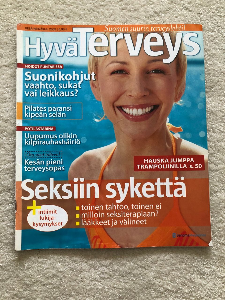 Hyvä terveys-lehti 6-7/2005.