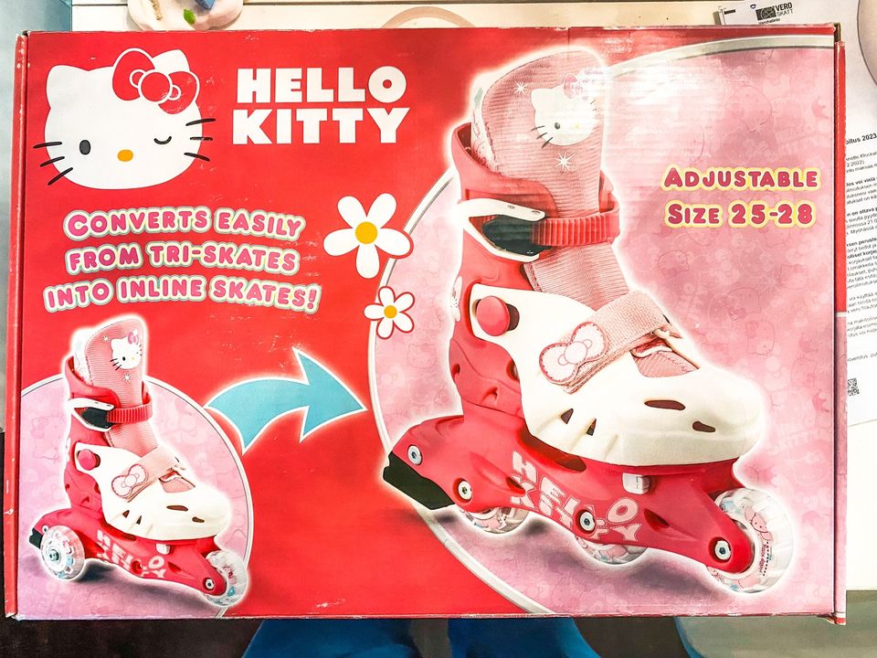 Uudet Hello Kitty rullaluistimet 25-28