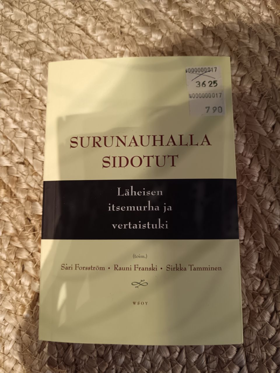 Surunauhalla sidotut