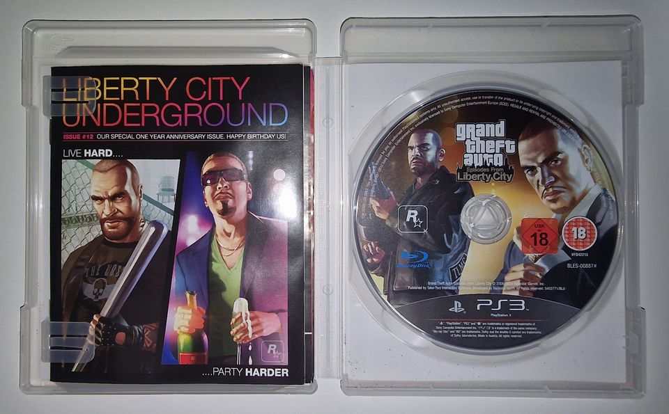 PS3 GTA: Episodes from Liberty City