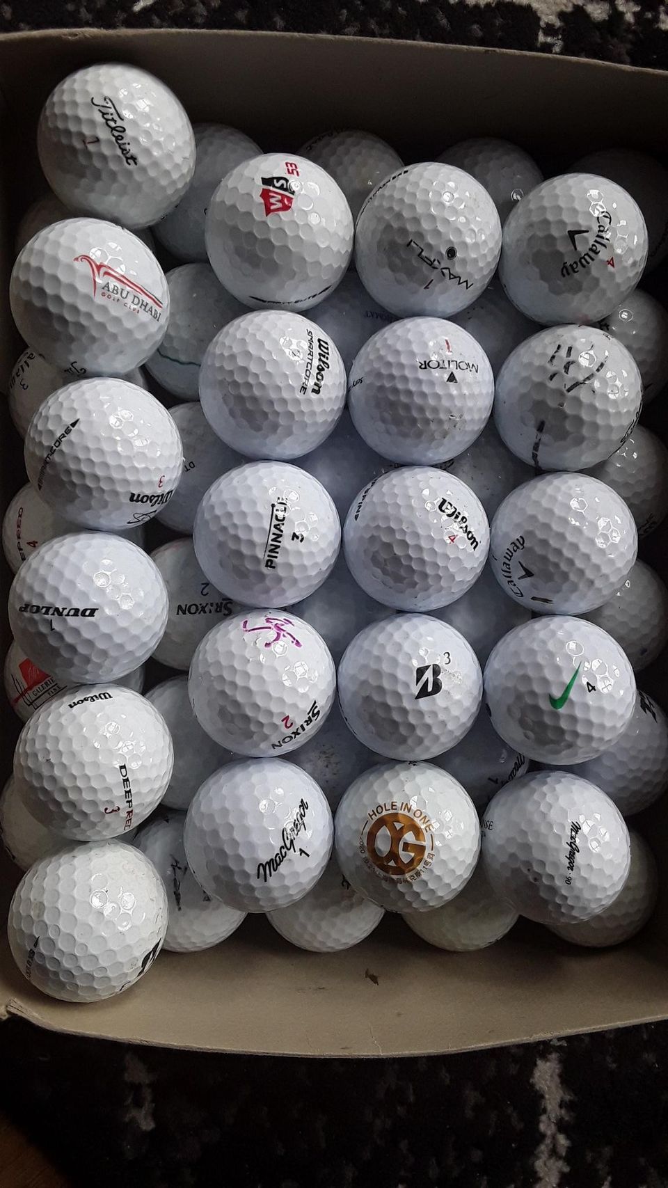 Golf löytöpalloja 50 kpl