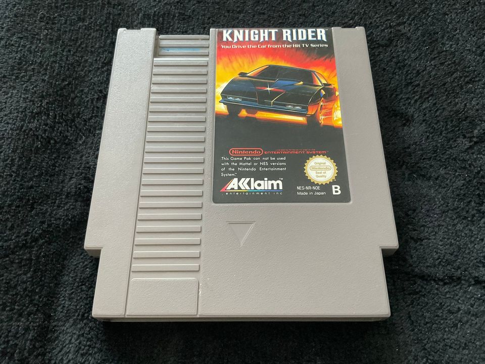 Knight rider - NES peli