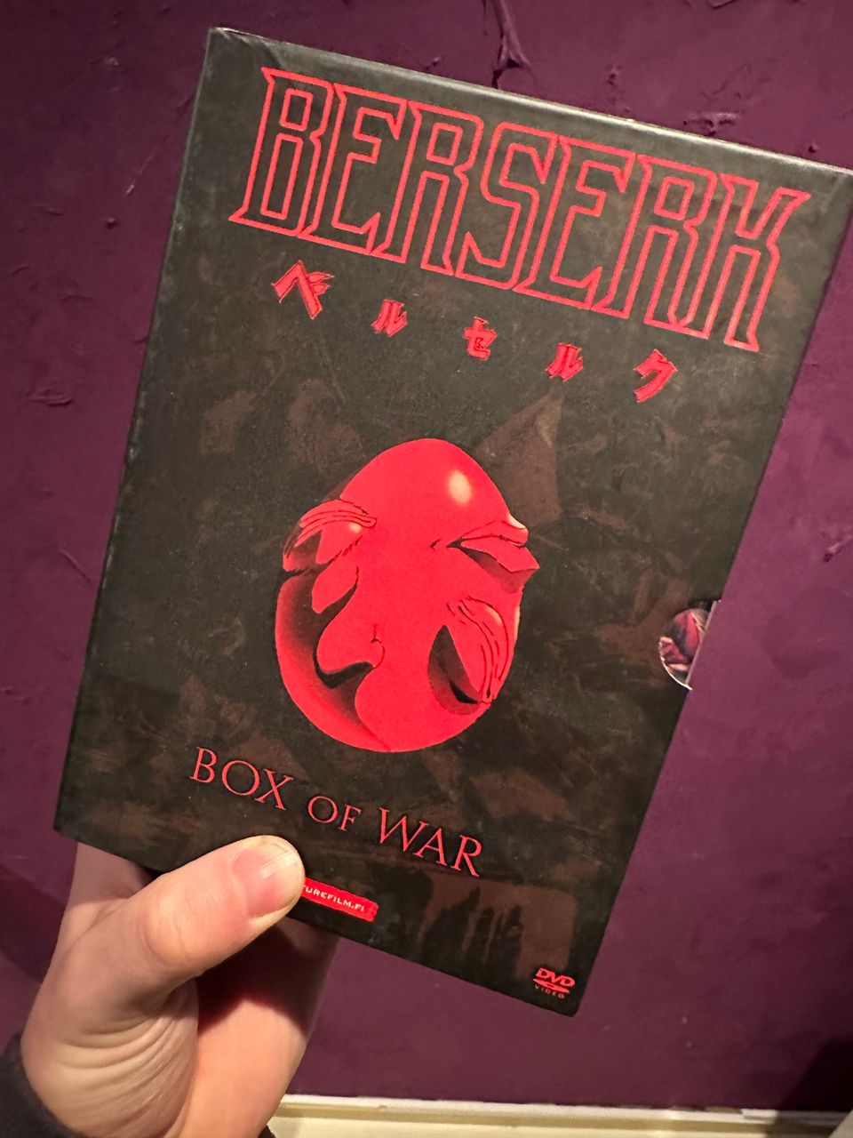 Berserk Box of War DVD:t