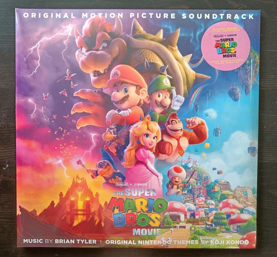 The Super Mario Bros. Movie - Princess Peach 2LP Edition