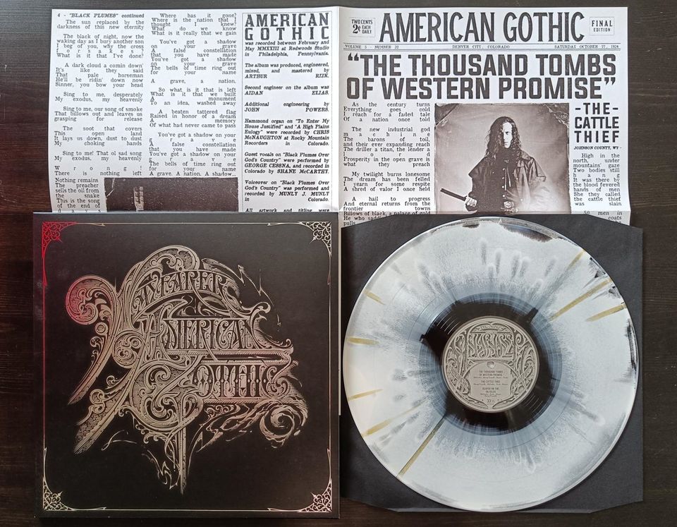 Wayfarer - American Gothic - Splatter LP + Newspaper Insert