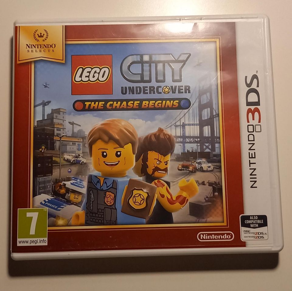 Lego city undercover the chase begins 3DS