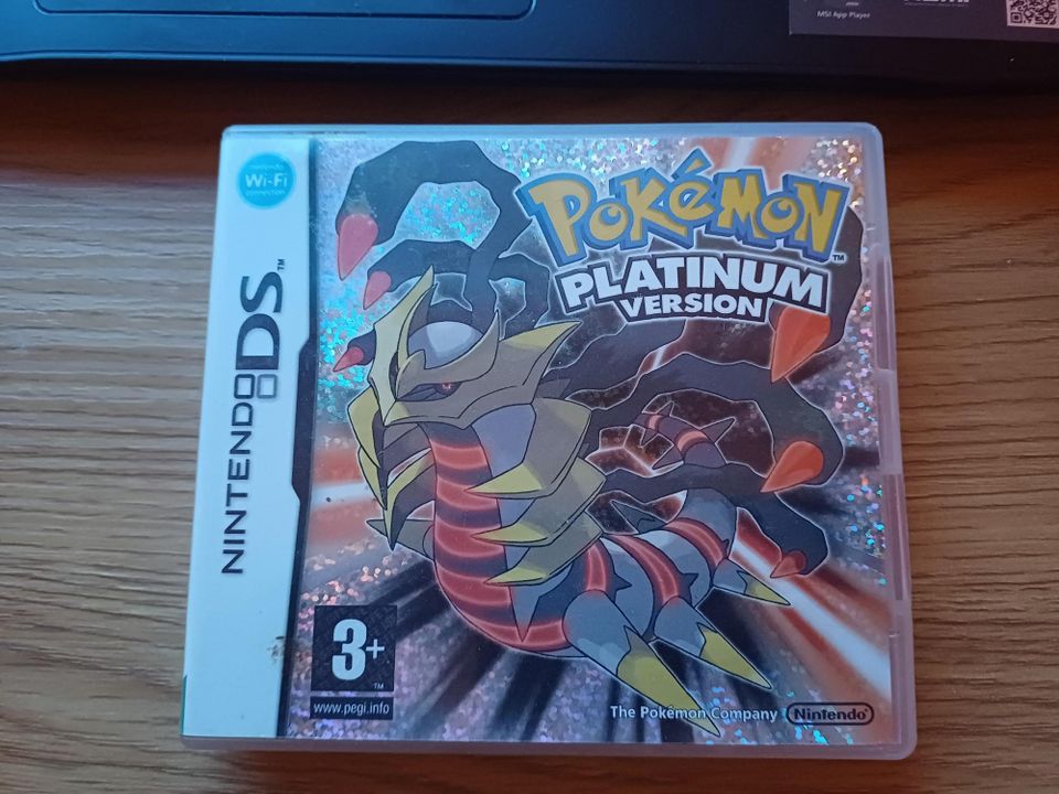 Pokemon platikum version nintendo ds