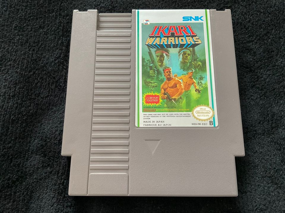 NES - Ikari warriors peli