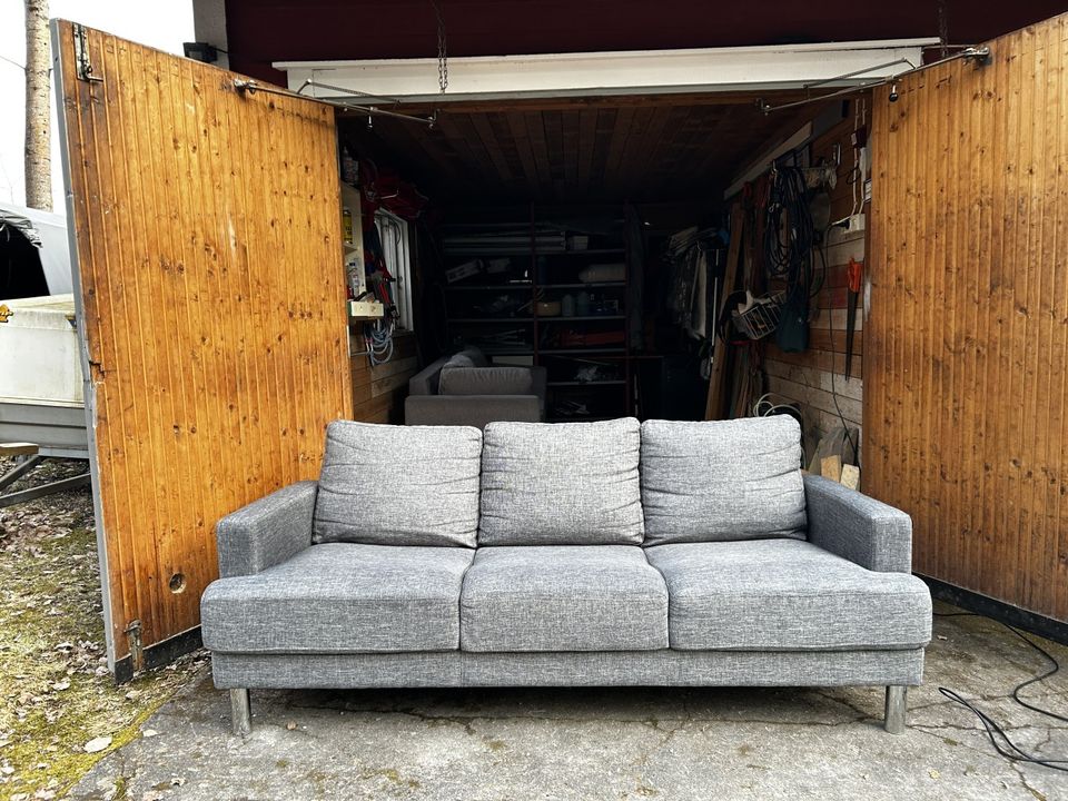 MASKU 3-istuttava sohva (ilmainen toimitus)