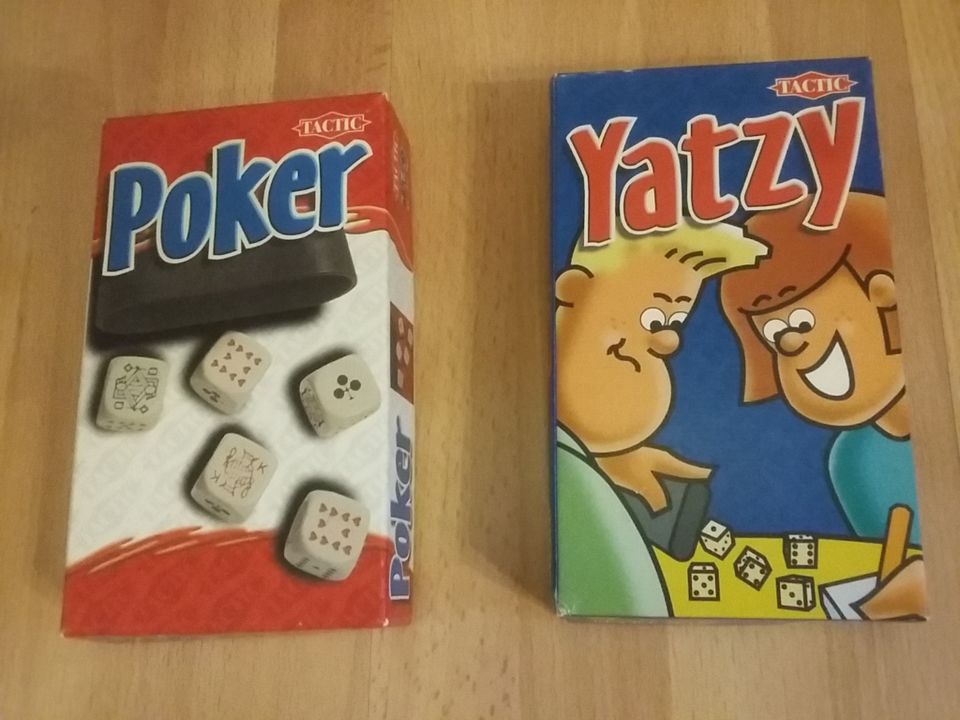 Tactic noppapelit Yatzy - Poker