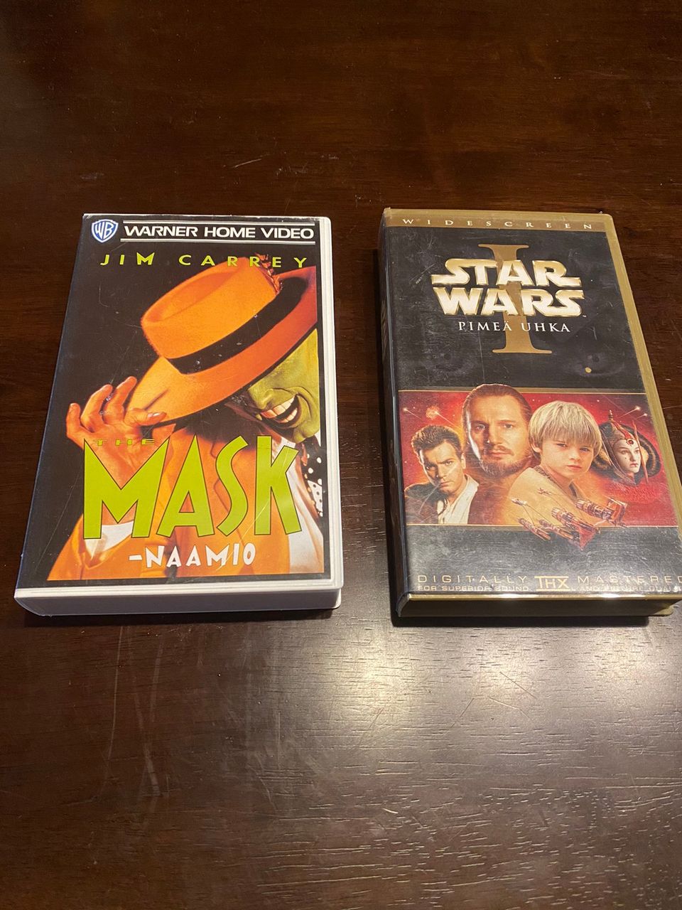 Suomi VHS: Mask, Star Wars pimeän uhka