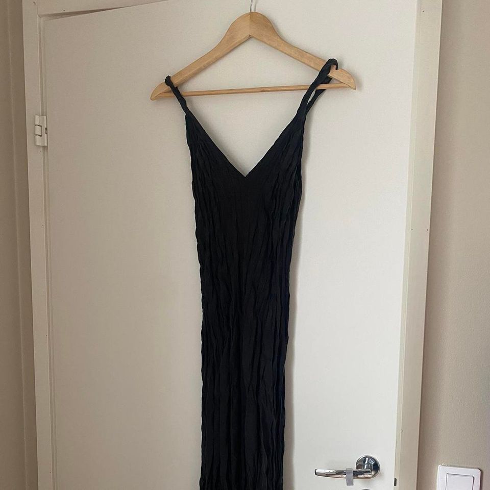 Totême Crinkled Silk Dress