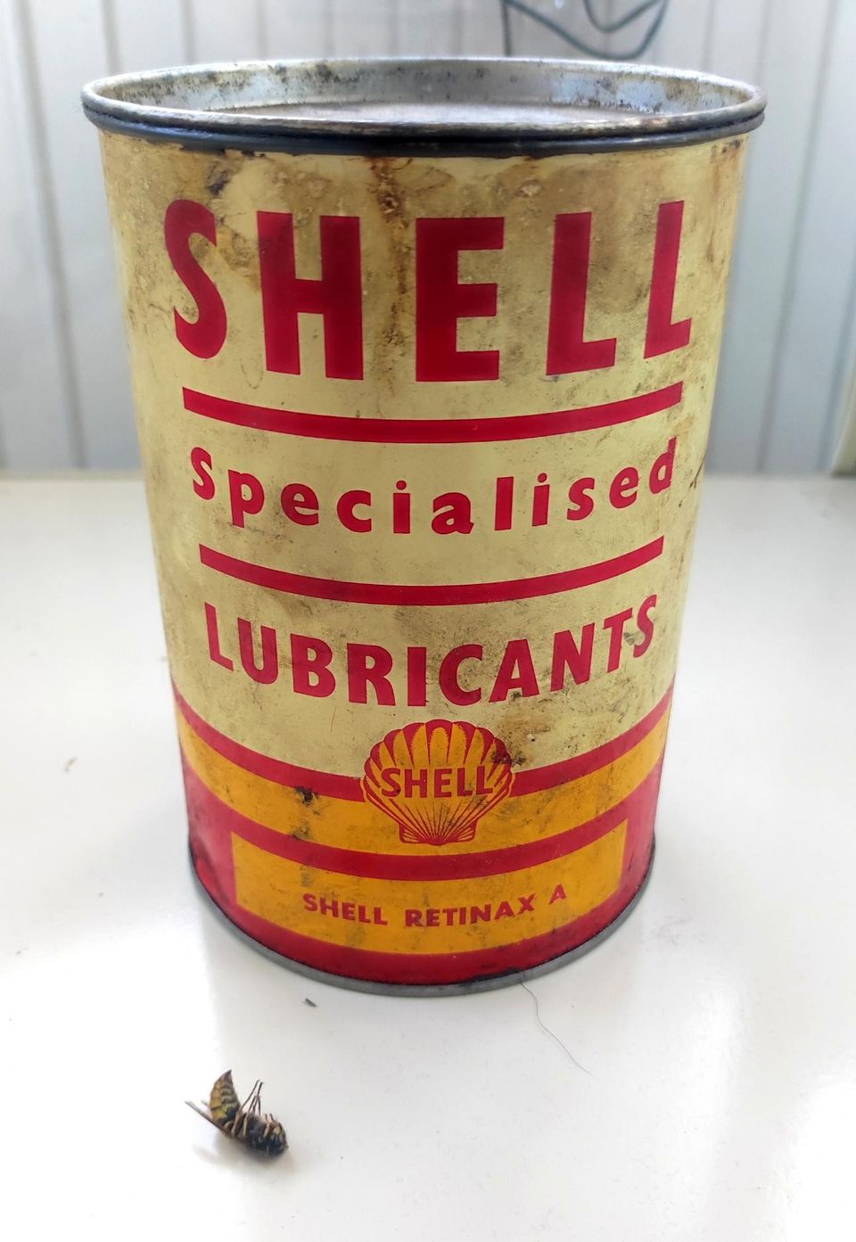 Shell Lubricant -purkki