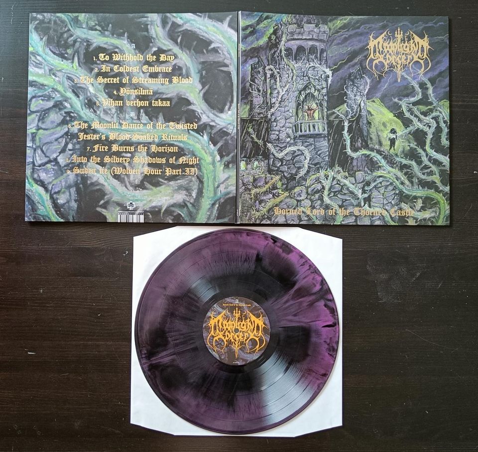 Moonlight Sorcery - Horned Lord - Purple & Black Galaxy LP 1st Press