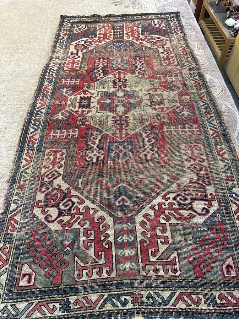 Vintage itämainen matto , Boho design