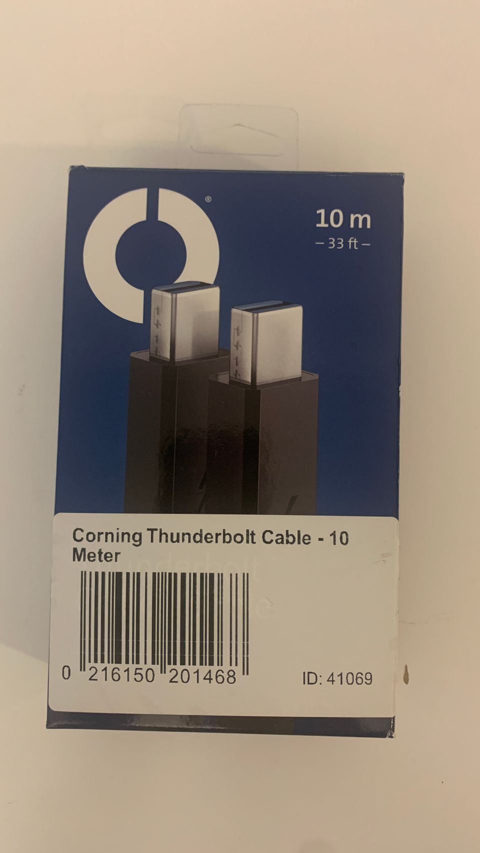Corning Thunderbolt Optical Cable, 10 metriä