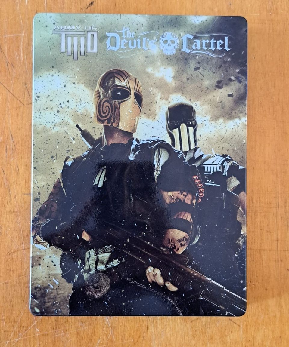 Xbox 360 Army of two The Devils Cartel Steelbook edition