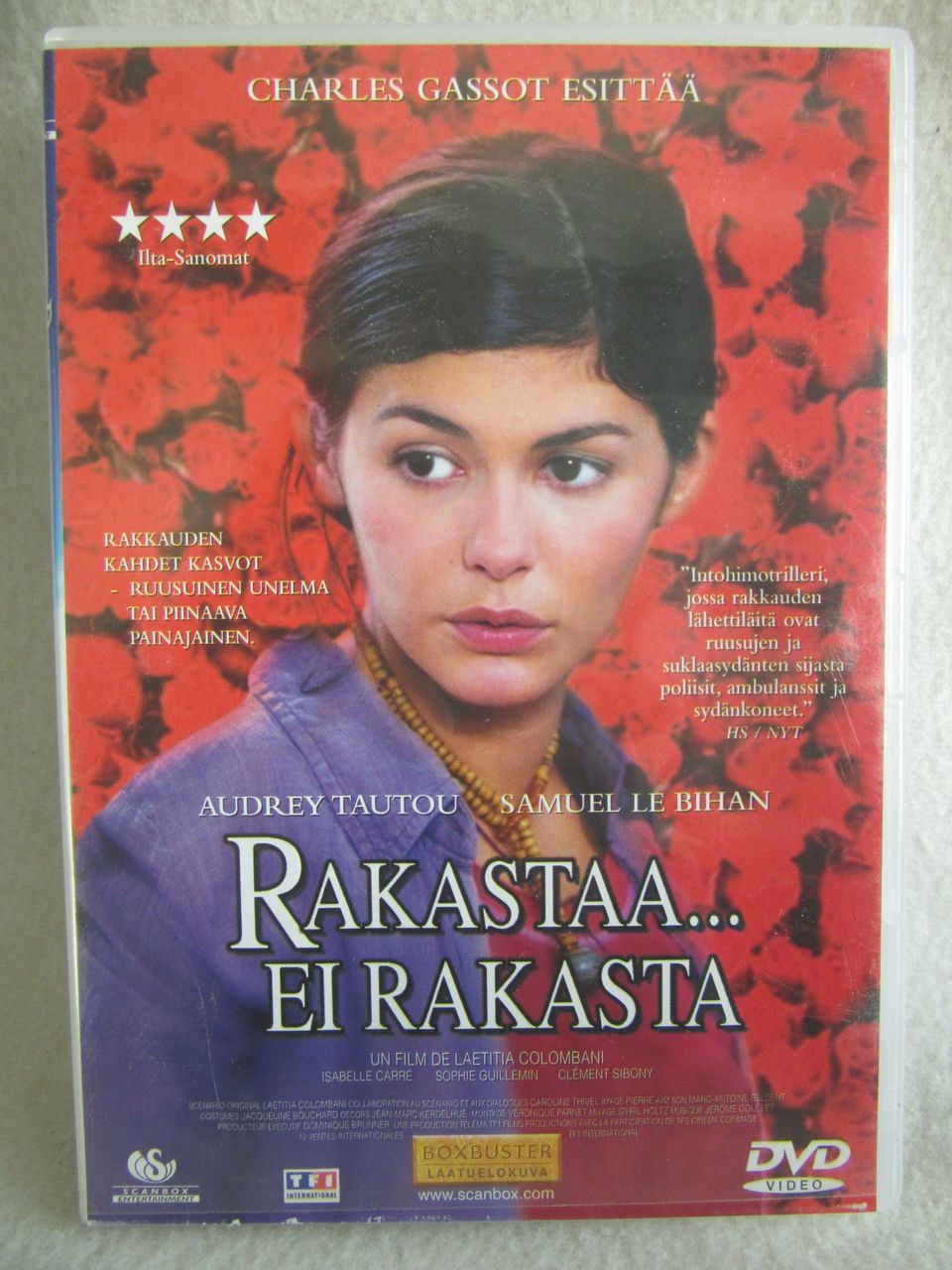 Rakastaa… ei rakasta dvd