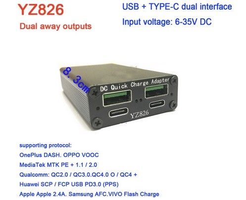 100W USB PD-latausadapteri