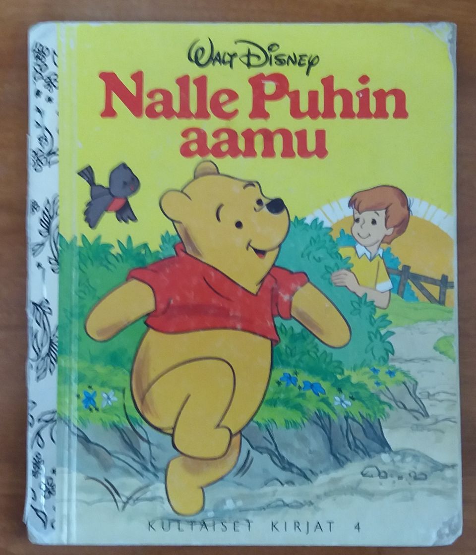 Walt Disney NALLE PUHIN AAMU Tammi Kultaiset kirjat 4 1988