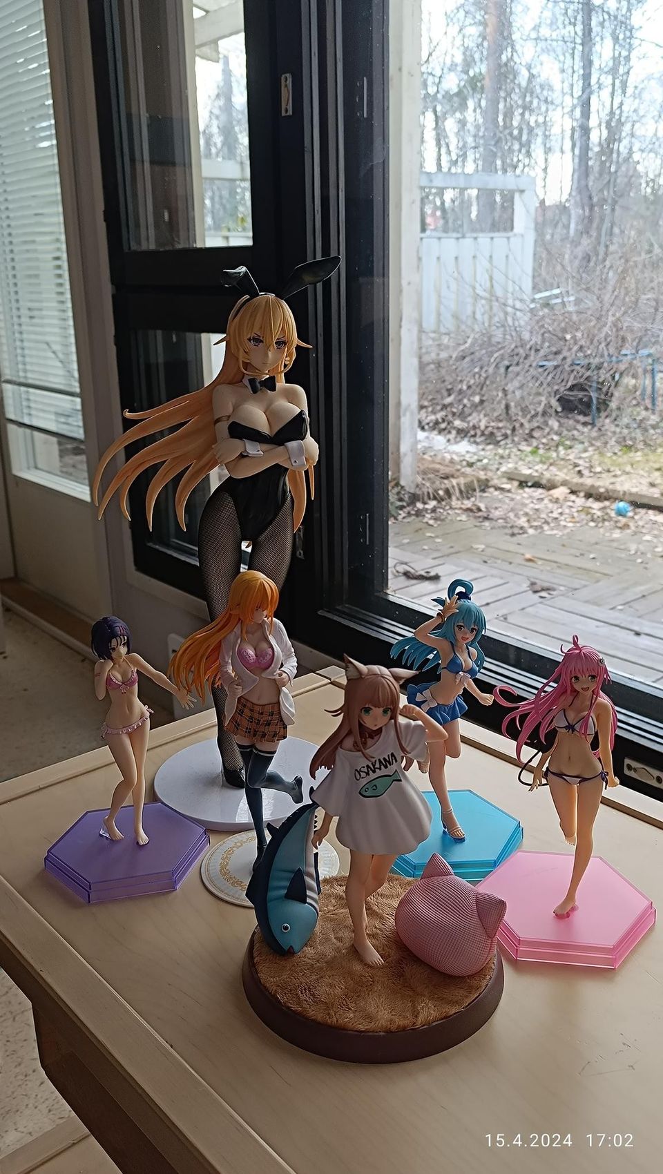 Anime figuurit tytöt