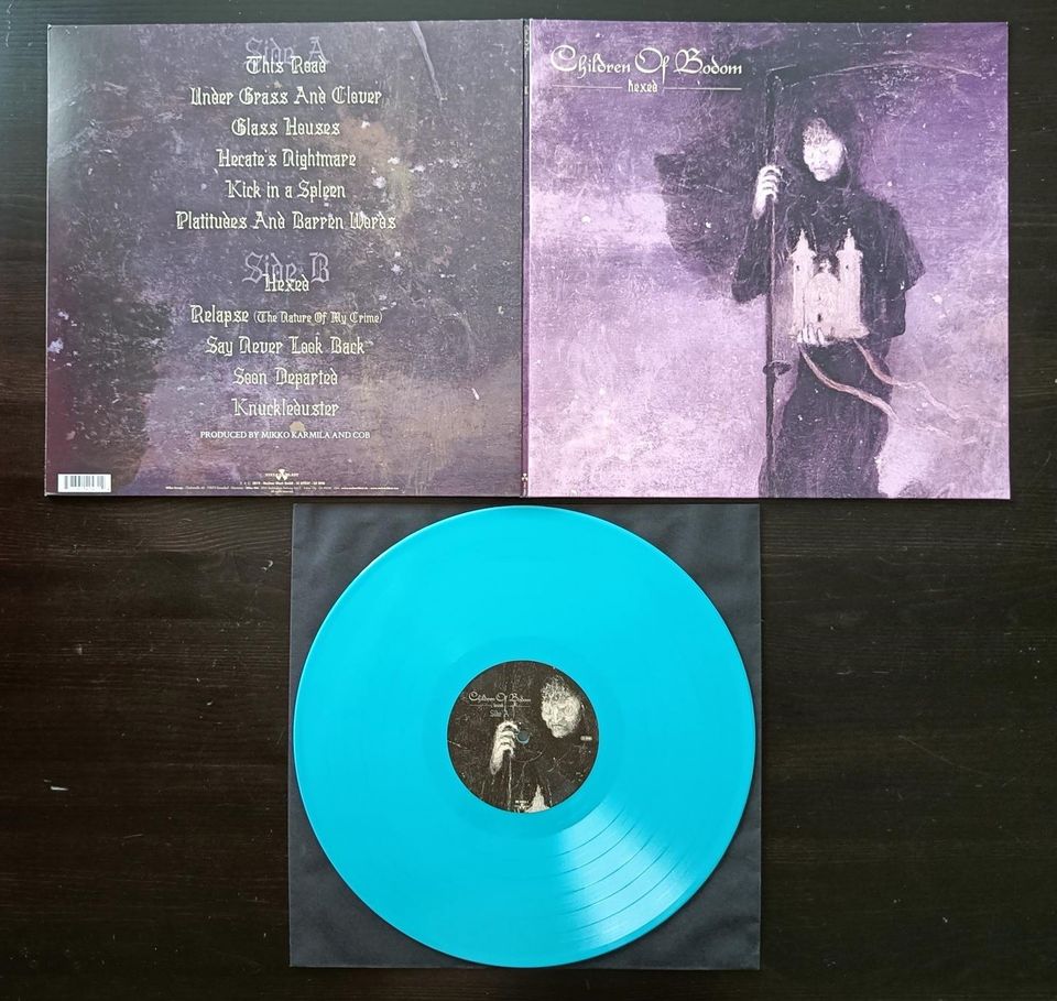 Children Of Bodom - Hexed  - Light Blue LP Original