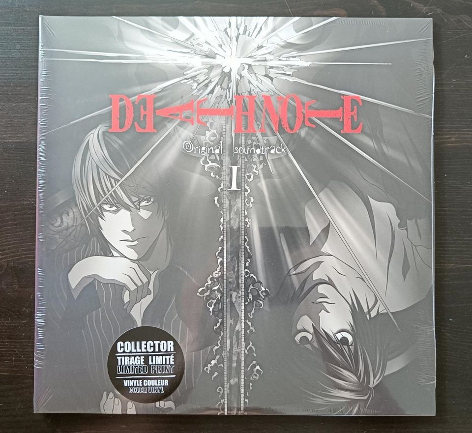 Death Note Soundtrack I - Red/Black Galaxy 2LP Sealed