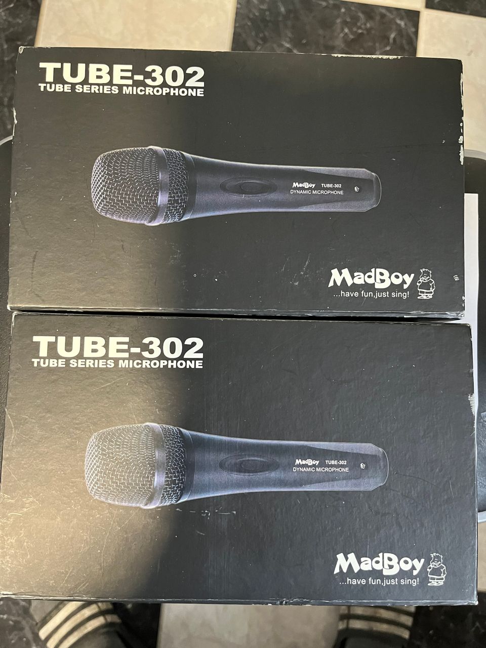 MadBoy mikrofonit Tube-302 (2-kpl)