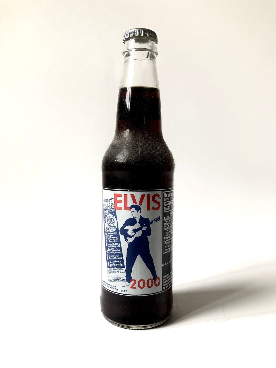 Harvinainen Elvis Pepsi pullo.