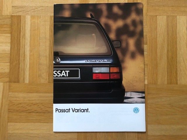 Esite Volkswagen Passat B3 Variant 1990. VW VAG