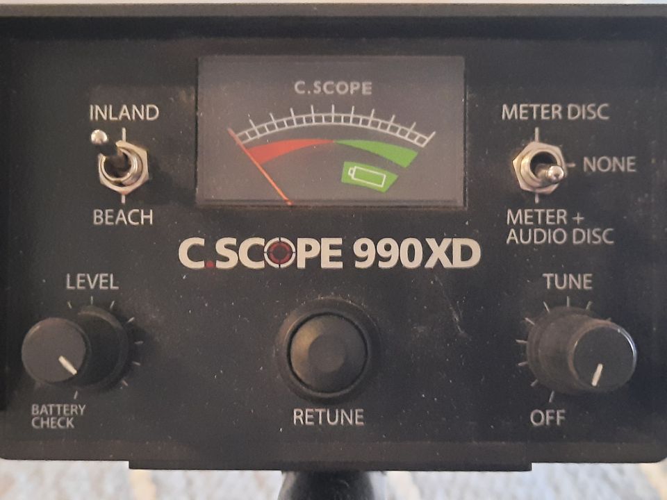 Metallinpaljastin c.scope 990 xd