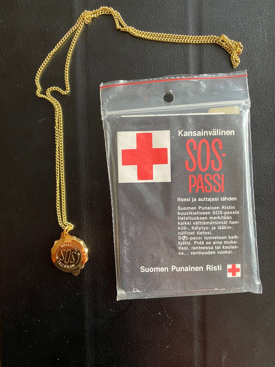 SOS-passi ketjulla