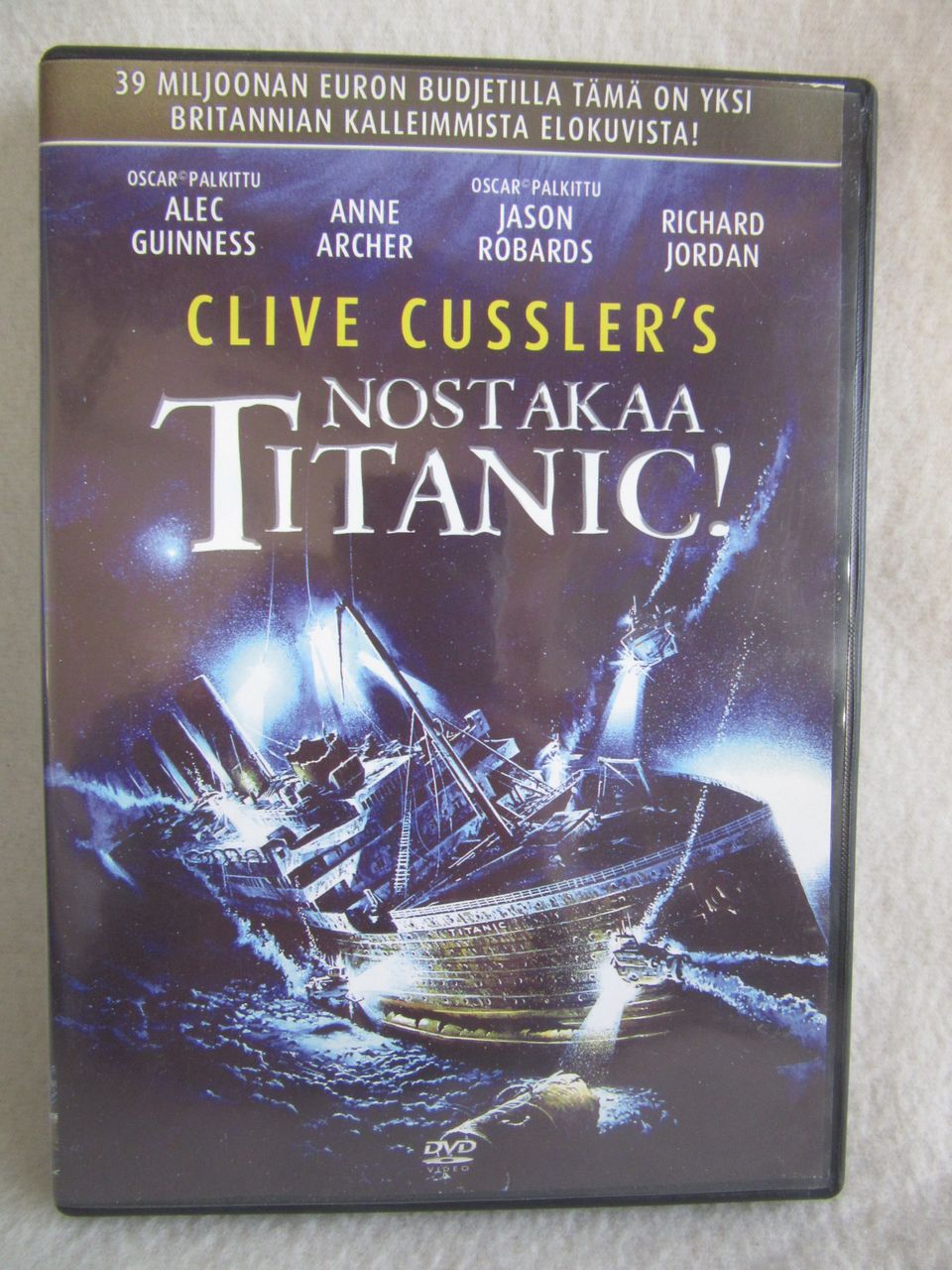 Nostakaa Titanic dvd