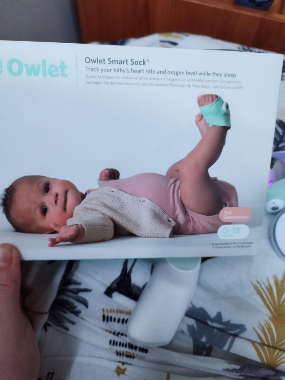 Smart sock "owlet 3"