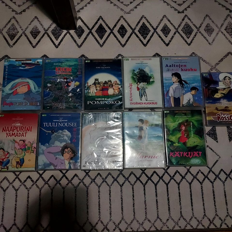 Anime Studio Ghibli elokuvia