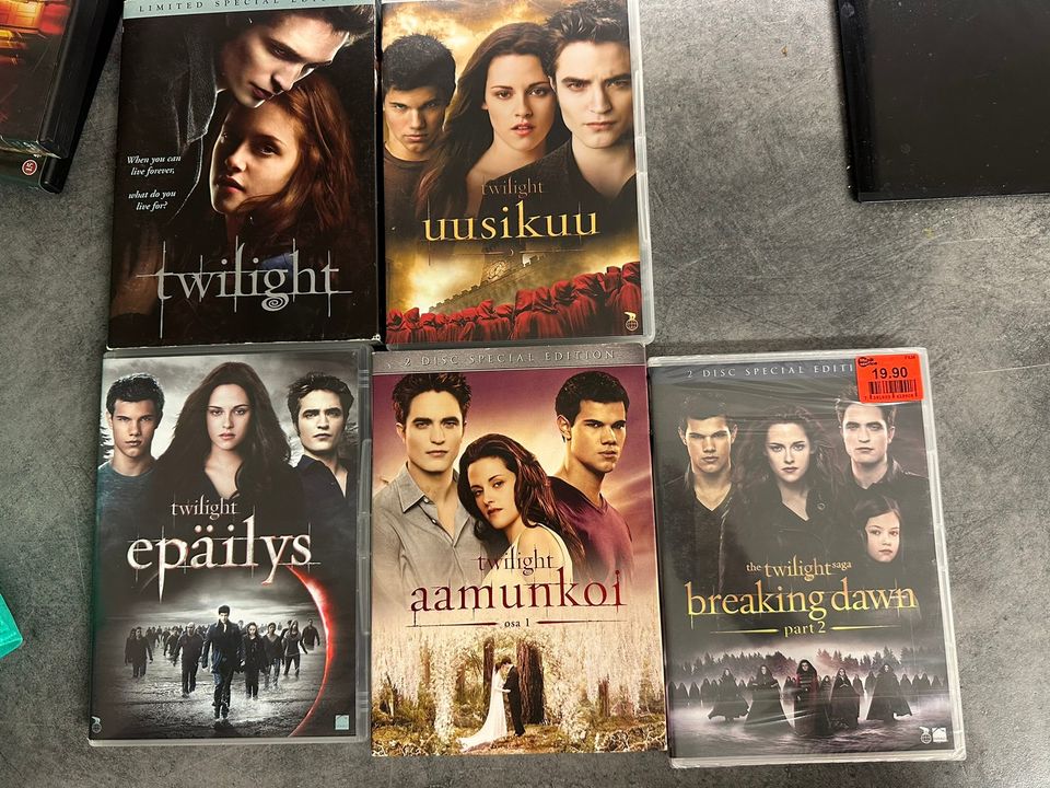 Twilight dvd:t