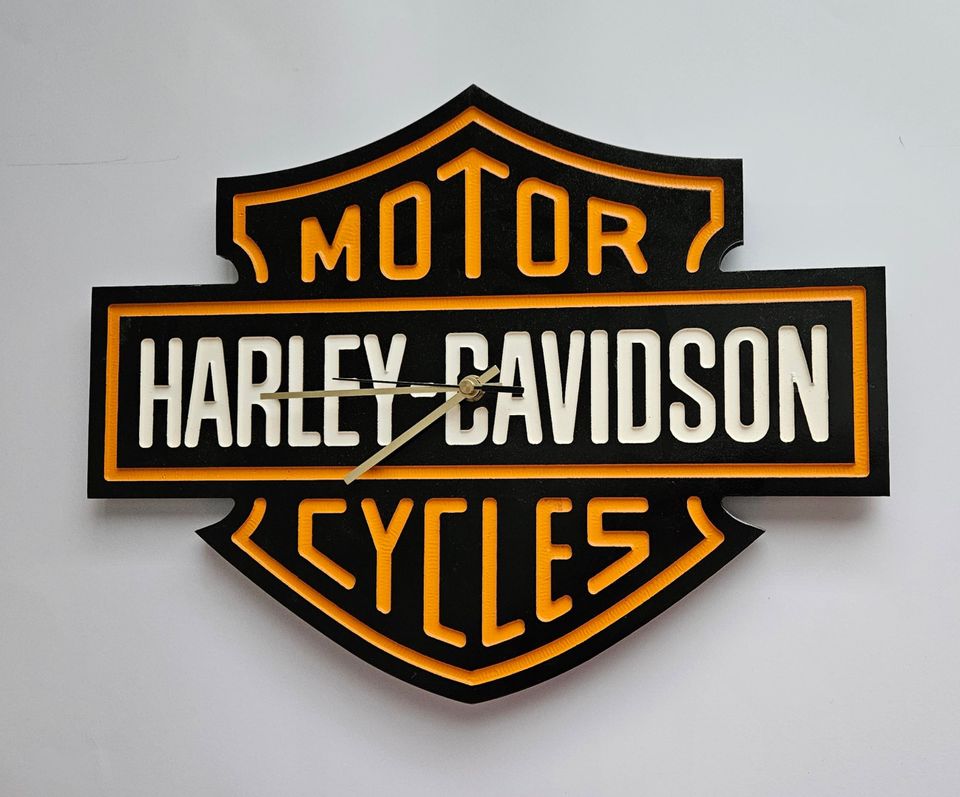 Harley-Davidson seinäkello.