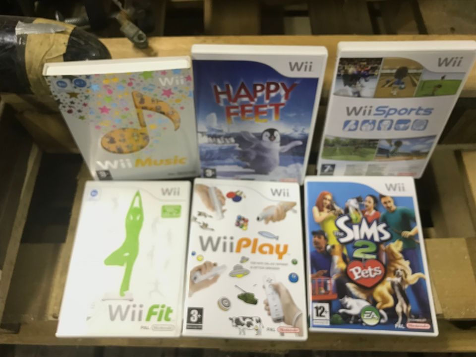 Wii pelit halvalla