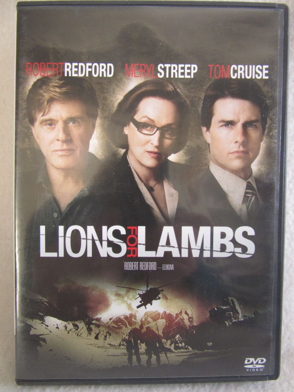 Lions for Lambs dvd