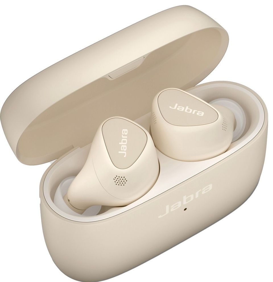 Jabra Elite 5 täysin langattomat in-ear kuulokkeet (kultabeige)