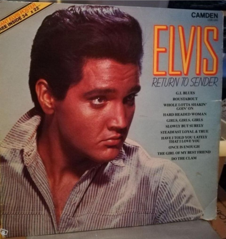 LP Elvis, Return To Sender.