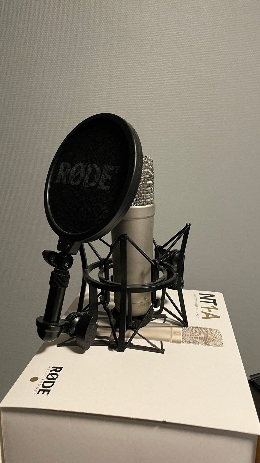Rode NT1-A mikrofoni KUIN UUSI