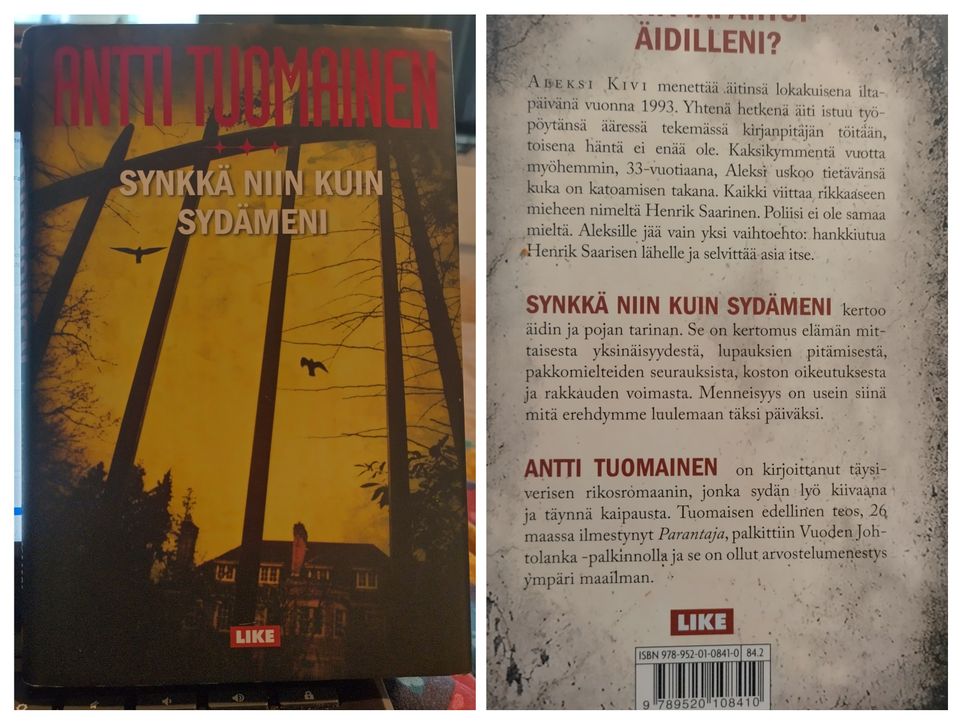 Antti Tuomainen - Kirjoja